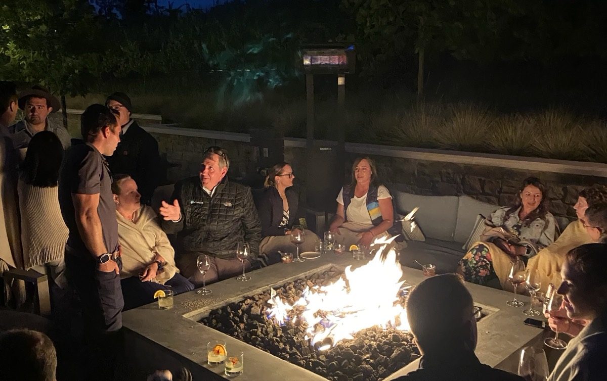 Wine Around the Campfire