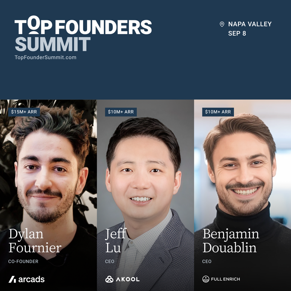 Speaker lineup · 3 faces promo template